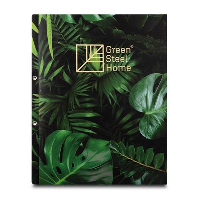 Schnellhefter Mappe Green Steel