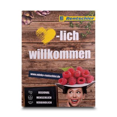 Willkommensmappe Lebensmittelmärkte