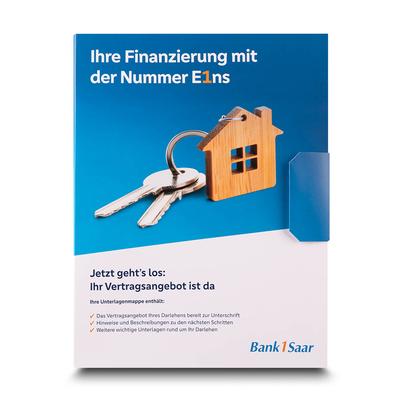 Unterlagenmappe Finanzierung 3-fach Register