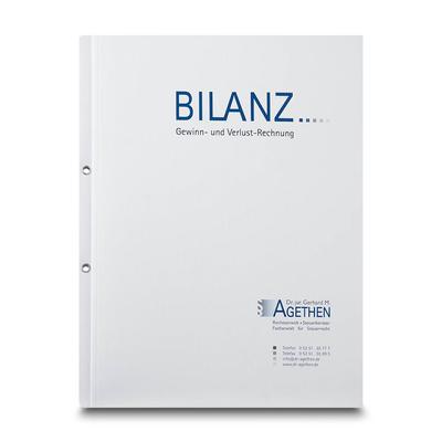 Schnellhefter Bilanzmappe