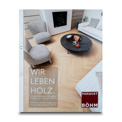 Wohnideen Angebotsmappe A4 mit Schnellhefter und Innentasche