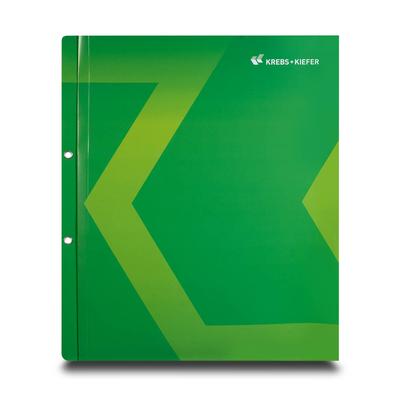Projektunterlagen Schnellheftermappe A4 mit Innentasche und Außenabheftung