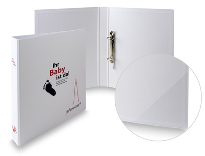 Ordner mit Einstecktasche