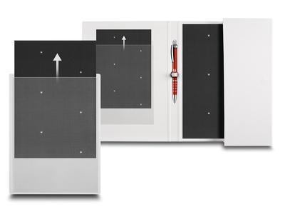 Ordner mit Sichttasche