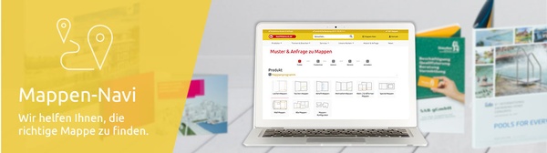 Mappen-Navi beim Mappenhaus - Druckbetrieb Lindner