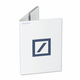 Mappe Deutsche Bank aus Craft-Karton