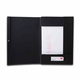 Präsentationsmappe aus schwarzem Karton
