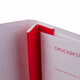 Sparkassen Mappe mit Magnetklemme