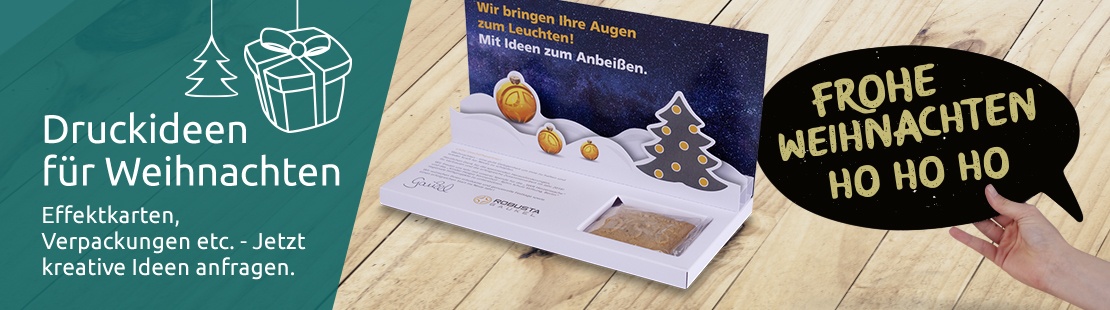 Weihnachtsprodukte Druckbetrieb Lindner