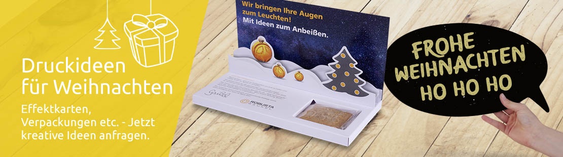 Weihnachtsprodukte Druckbetrieb Lindner